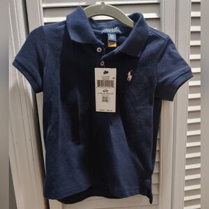 Polo by Ralph Lauren Dark Blue Kids Polo Shirt / Size 3t / Nwt